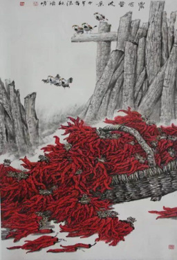 花鸟（六尺整张）